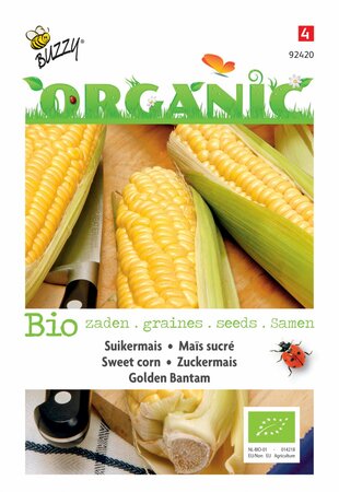 Buzzy® zaden - Organic Suikermais Golden Bantam  (BIO) - afbeelding 1