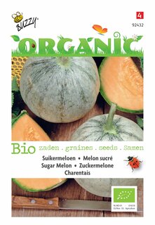 Buzzy® zaden - Organic Suikermeloen Charentais  (BIO) - afbeelding 1