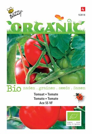 Buzzy® zaden - Organic Tomaten Ace 55 VF  (BIO) - afbeelding 1