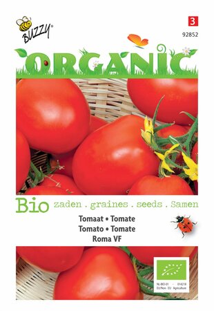 Buzzy® zaden - Organic Tomaten Roma VF (BIO) - afbeelding 3