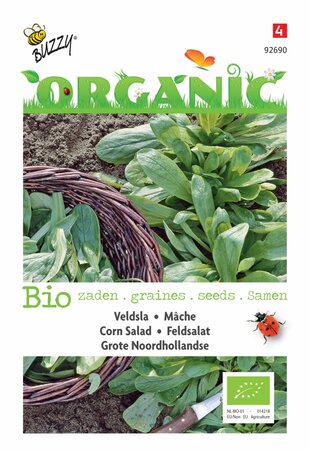 Buzzy® zaden - Organic Veldsla Grote Noordhollandse  (BIO) - afbeelding 3