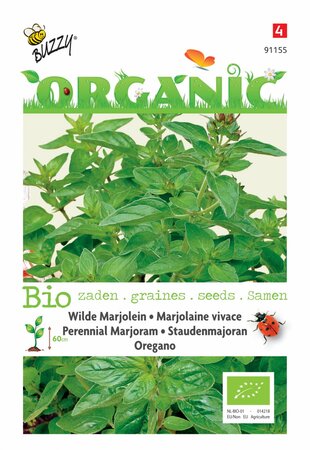 Buzzy® zaden - Organic Wilde Marjolein - Oregano (BIO) - afbeelding 1