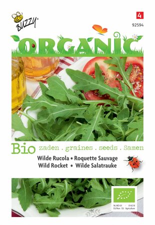 Buzzy® zaden - Organic Wilde Rucola  (BIO) - afbeelding 3