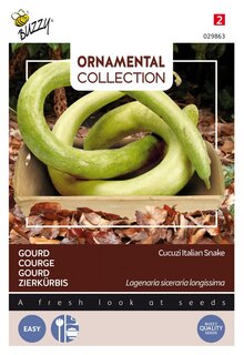 Buzzy® zaden - Ornamental Gourd Italian Edible/Cucuzi - afbeelding 1