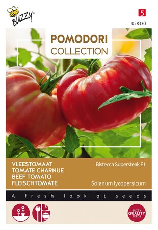 Buzzy® zaden - Pomodori, Tomaat Bistecca F1 - afbeelding 1