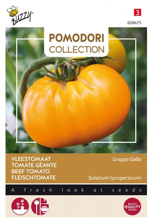 Buzzy® zaden - Pomodori, Tomaat Grappa Gialla - afbeelding 1