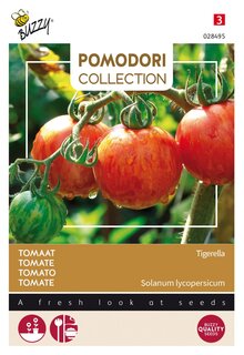 Buzzy® zaden - Pomodori, Tomaat Tigerella - afbeelding 1