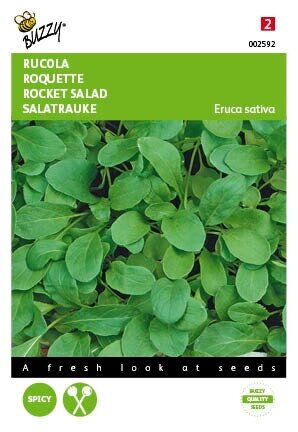 Buzzy® zaden - Rucola, Italiaanse snijgroente - afbeelding 1