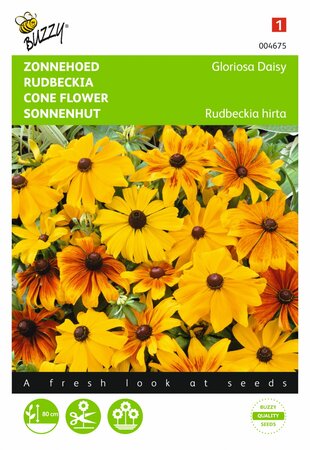 Buzzy® zaden - Rudbeckia, Zonnehoed Gloriosa Daisy - afbeelding 1
