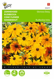Buzzy® zaden - Rudbeckia, Zonnehoed Gloriosa Daisy - afbeelding 2