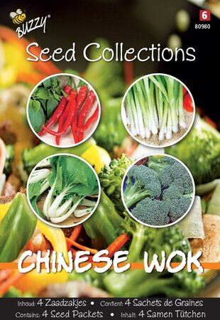 Buzzy® zaden - Seeds Collection Chinese Wok (4in1) - afbeelding 1