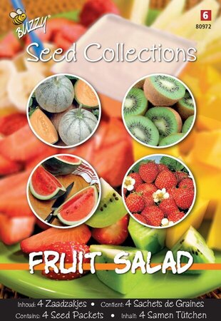 Buzzy® zaden - Seeds Collection Fruit Salad (4in1) - afbeelding 1