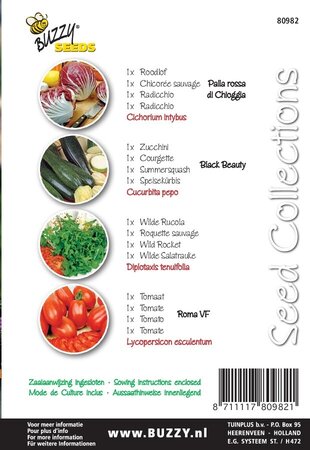 Buzzy® zaden - Seeds Collection Italian Food (4in1) - afbeelding 4