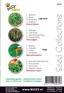 Buzzy® zaden - Seeds Collection Kitchen Herbs (4in1) - afbeelding 2