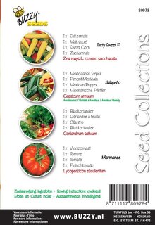 Buzzy® zaden - Seeds Collection Mexican Dish (4in1) - afbeelding 2