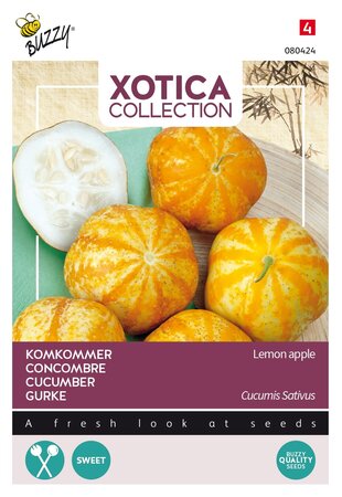 Buzzy® zaden - Xotica Komkommer Lemon Apple - afbeelding 1
