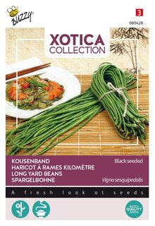 Buzzy® zaden - Xotica Kousenband, zwartzadig - afbeelding 1