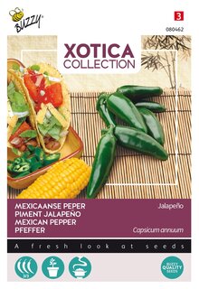 Buzzy® zaden - Xotica Mexicaanse peper Jalapeño - afbeelding 1