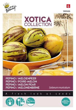 Buzzy® zaden - Xotica Pepino, Meloenpeer - afbeelding 1