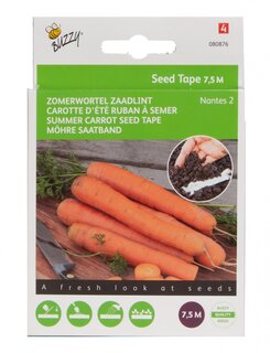 Buzzy® zaden - Zaadband Wortelen Nantes 2 - afbeelding 4