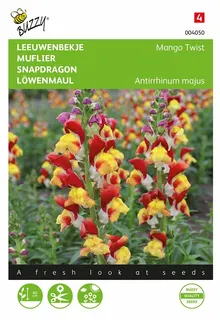 Buzzy® zaden - Leeuwenbekje Mango Twist