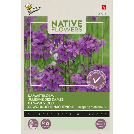 Buzzy® zaden - Native Flowers - Damastbloem - afbeelding 1