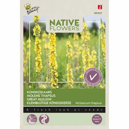 Buzzy® zaden - Native Flowers - Koningskaars