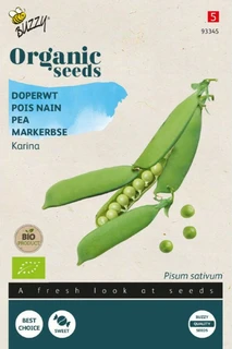 Buzzy® zaden - Organic Doperwt Karina (BIO) - afbeelding 2
