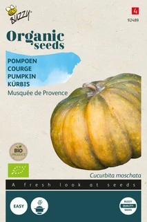 Buzzy® zaden - Organic Eetbare Pompoen Musquée de Provence  (BIO) - afbeelding 1