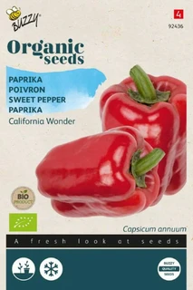 Buzzy® zaden - Organic Paprika California Wonder (BIO) - afbeelding 2
