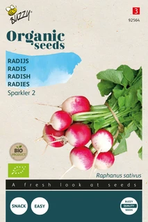 Buzzy® zaden - Organic Radijs Sparkler 2 (BIO) - afbeelding 1