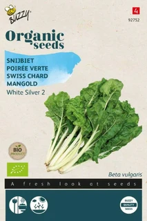 Buzzy® zaden - Organic Snijbiet White Silver 2 (BIO) - afbeelding 1