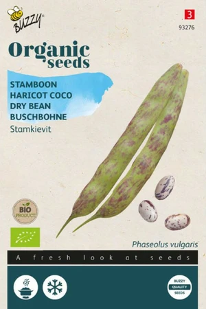 Buzzy® zaden - Organic Stamslaboon Kievit laag (BIO) - afbeelding 1