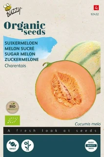 Buzzy® zaden - Organic Suikermeloen Charentais  (BIO) - afbeelding 1