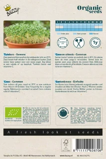 Buzzy® zaden - Organic Tuinkers Gewone  (BIO) - afbeelding 2