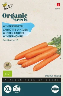 Buzzy® zaden - Organic Winterwortelen Berlikumer 2 (BIO) - afbeelding 2
