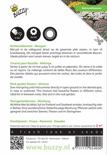 Buzzy® zaden - Rotstuinbloemen Mix