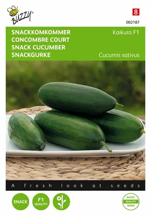 Buzzy® zaden - Snackkomkommer Kaikura - afbeelding 1