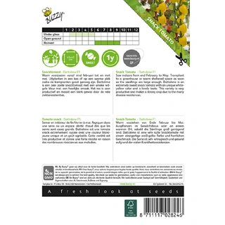 Buzzy® zaden - Snacktomaat Dattolime F1 - afbeelding 2
