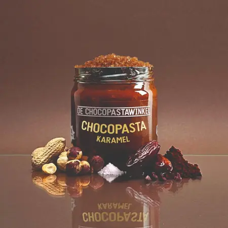 Chocopasta Karamel Zeezout - De Chocopastawinkel
