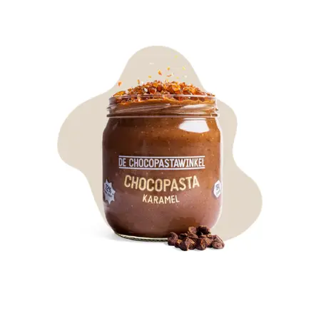 Chocopasta Karamel Zeezout - De Chocopastawinkel