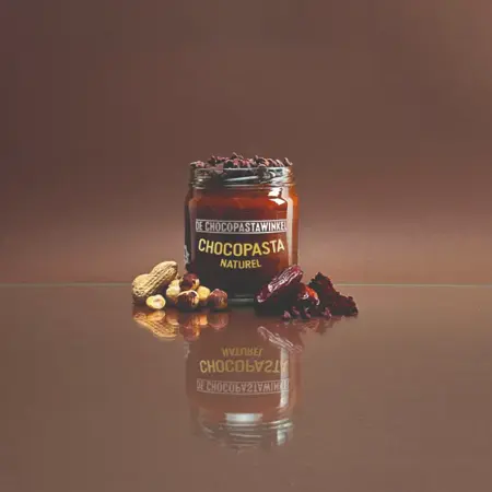 Chocopasta Naturel (Vegan) - De Chocopastawinkel - afbeelding 2