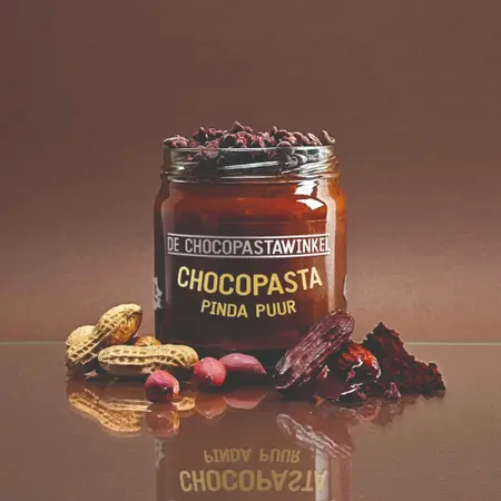Chocopasta Pinda Puur - De Chocopastawinkel