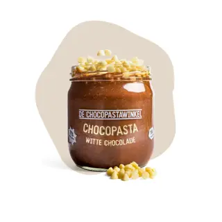Chocopasta Witte Chocolade - De Chocopastawinkel