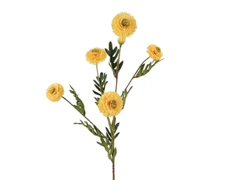 Chrysantsteel L69cm Geel