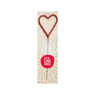 Vuurwerk Sterretje Hart - Let Love Sparkle