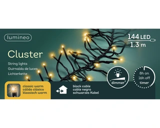 Clusterverlichting - Lumineo - 144 lampjes klassiek warm - afbeelding 7