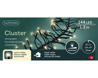 Clusterverlichting - Lumineo - 144 lampjes warm wit - afbeelding 7