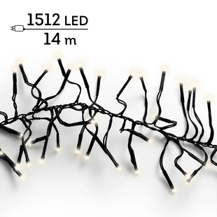 Clusterverlichting - Lumineo - 1512 lampjes warm wit
