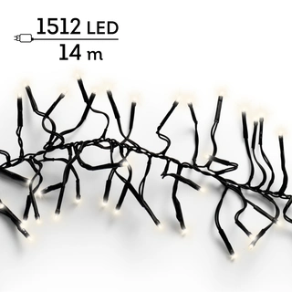Clusterverlichting - Lumineo - 1512 lampjes warm wit